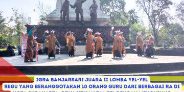 IGRA Banjarsari Juara Lomba Yel-Yel