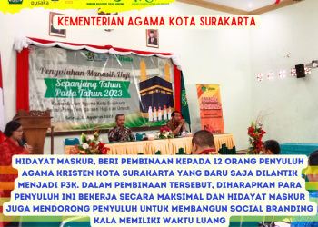 Agenda Pembinaan Kepala Kantor Bagi Penyuluh Agama Kristen