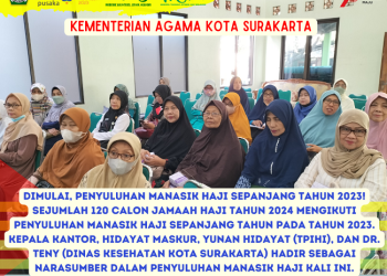 Hari ini, Penyuluhan Manasik Haji Sepanjang Tahun 2023 Dimulai