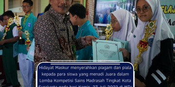 Pengumuman Juara Lomba Kompetisi Sains Madrasah Tingkat Kota Surakarta