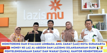 Monev LAZ Al-Abidin dan LAZISMU Kota Surakarta