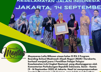Muyasaras Laila Wibowo, Siswi MAN 1 Surakarta Juara 1 Lomba PPKLLAJ Tingkat Nasional