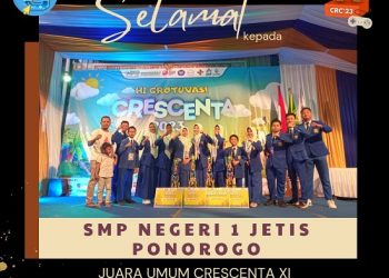 SMP Negeri 1 Jetis Ponorogo, Jawara Crescenta 2023