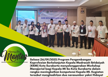 Workshop Manajerial Kepala MI Se-Kota Surakarta