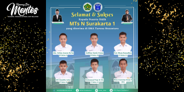 Hebat! Enam Siswa MTsN Surakarta 1 Lolos Seleksi  SMA Taruna Nusantara
