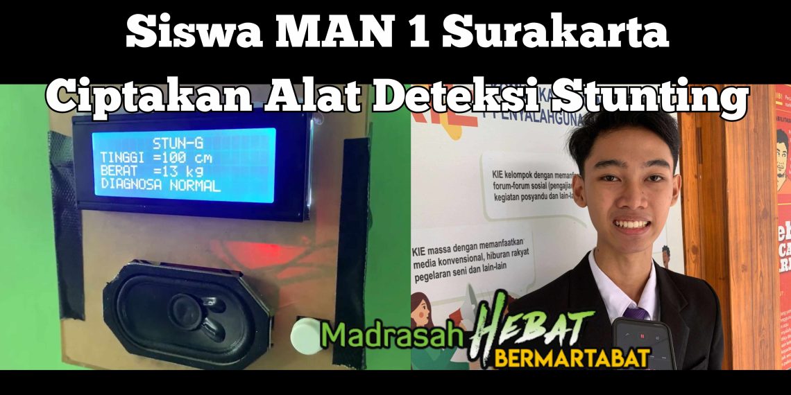 Siswa MAN 1 Surakarta Ciptakan Alat Deteksi Stunting