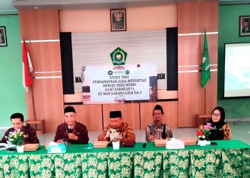 Menuju WBK Harus Bersama-Sama