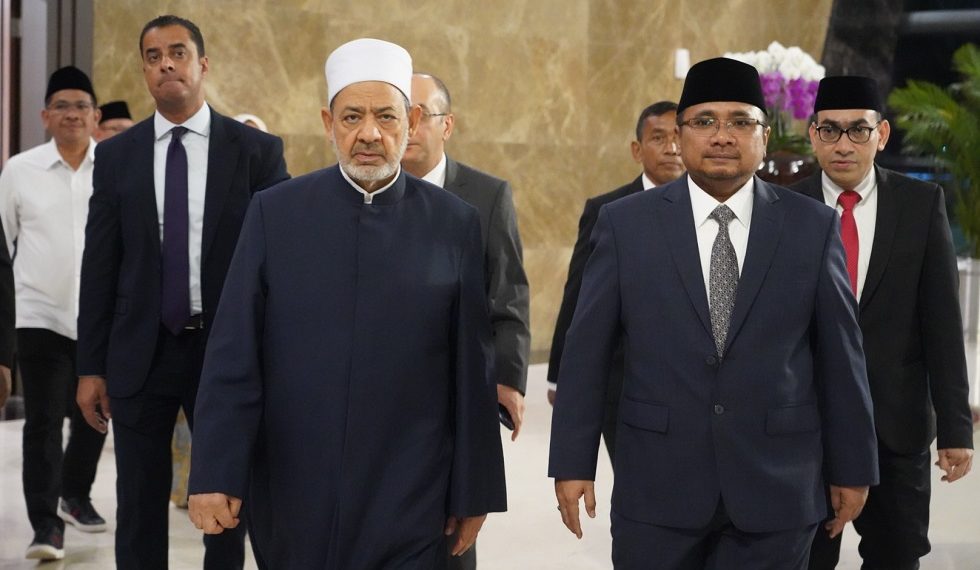 Sambut Kedatangan Grand Syekh Al Azhar, Menag: Kunjungan Penuh Makna Bagi Indonesia