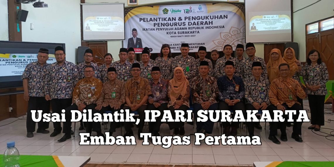 USAI DILANTIK, IPARI KOTA SURAKARTA EMBAN TUGAS PERTAMA