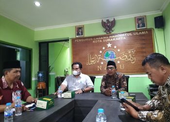 “Pacu Program Wakaf, Kemenag Surakarta  Kuatkan Edukasi dan Kemitraan Melalui Sharing Informasi dengan LW-PCNU Surakarta”
