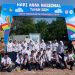 Mts Muhammadiyah hadirkan Tari Saman di event Hari Anak Nasional Kota Surakarta