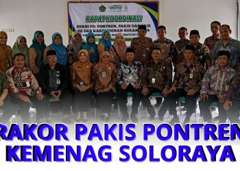 Koordinasi Se-Soloraya, Tekankan Pentingnya Sinergi dan Izin Operasional Ponpes