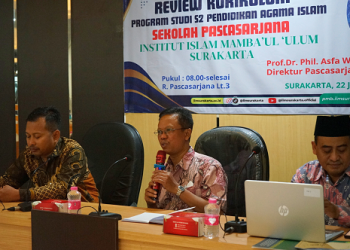 Empat Usulan Kakankemenag Kota Surakarta dalam Review Kurikulum Program Pascasarjana IIM Surakarta