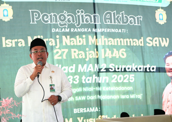 Semarak Isra Mi’raj dan Milad ke-33 MAN 2 Surakarta, “Menggali Nilai-Nilai Keteladanan Rasulullah SAW dari Perjalanan Isra Mi’raj”