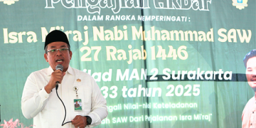 Semarak Isra Mi’raj dan Milad ke-33 MAN 2 Surakarta, “Menggali Nilai-Nilai Keteladanan Rasulullah SAW dari Perjalanan Isra Mi’raj”