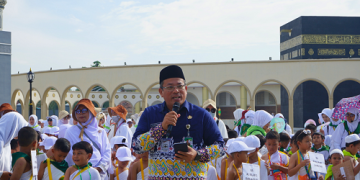 3.000 Siswa RA Se-Kota Surakarta Ikuti Pelatihan Manasik Haji di Obyek Wisata Religi Qolbu