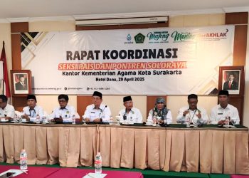 Rapat Koordinasi PAIS-PONTREN Soloraya, Kemenag Surakarta Tekankan Spirit Pelayanan