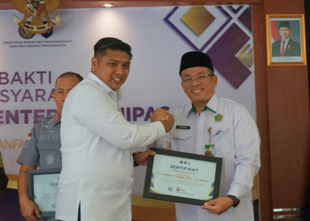 Kankemenag Kota Surakarta Terima Penghargaan di Hari Bakti Pemasyarakatan ke 61