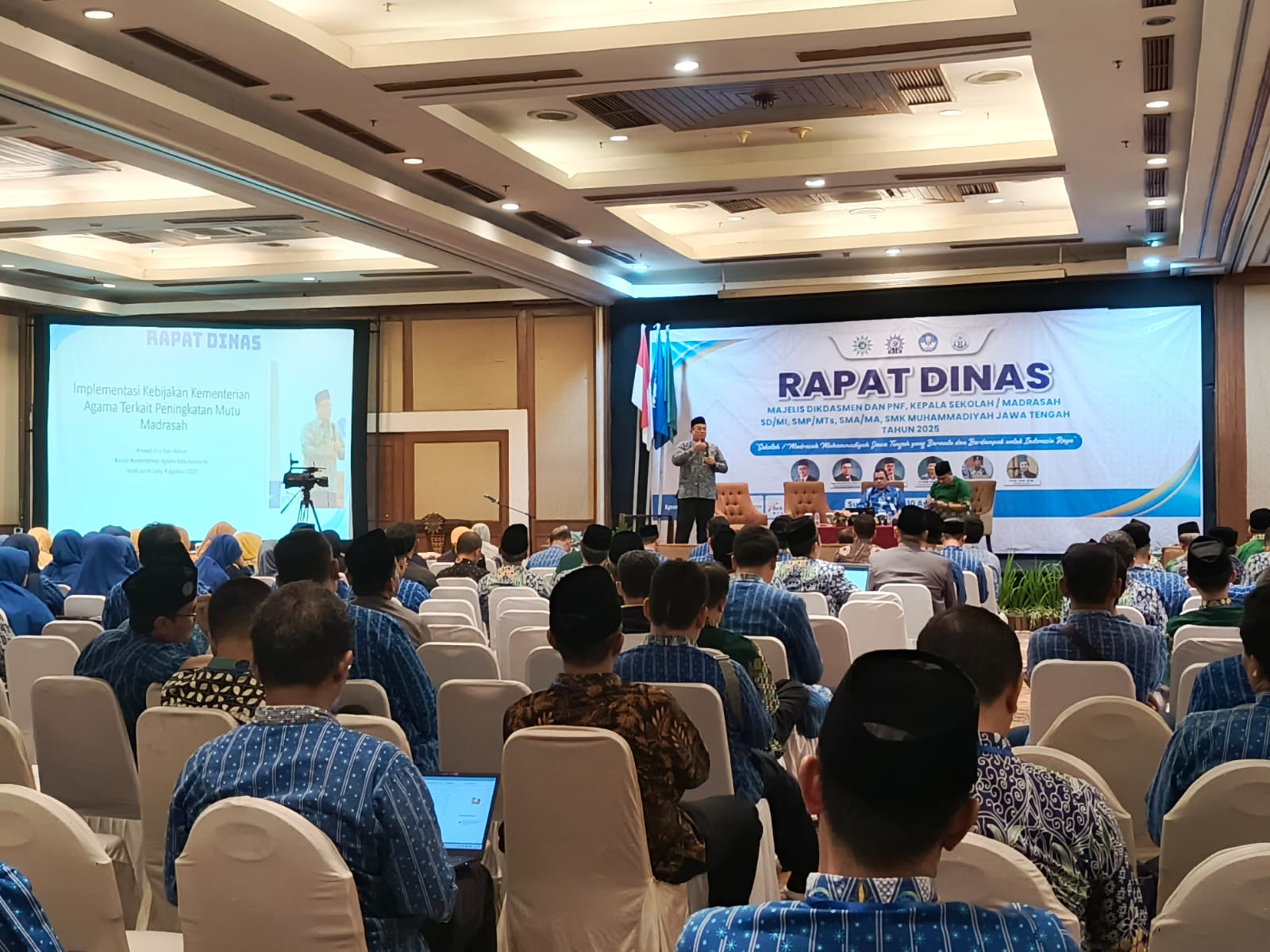 Madrasah Bukan Penonton: Pesan Kemenag dalam Rapat Dinas Pendidikan Muhammadiyah Jawa Tengah