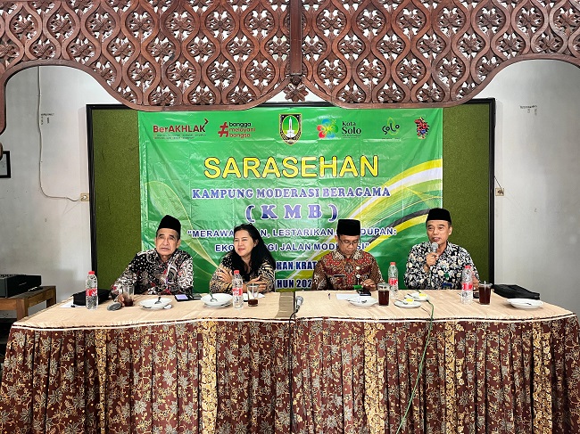 Sarasehan Kampung Moderasi Beragama Kelurahan Kratonan: Merawat Iman, Lestarikan Kehidupan, Ekoteologi Jalan Moderasi
