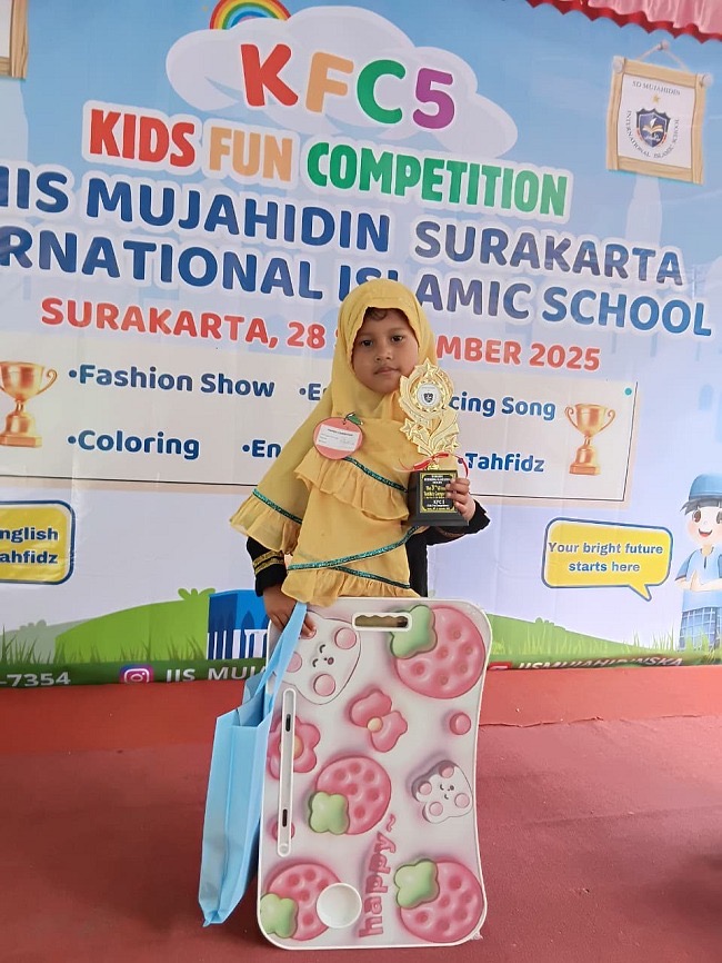 Siswa RA Nurul Huda Solo Bawa Pulang Juara Tahfidz Dan Bahasa Inggris Dalam Ajang Kids Fun Competition