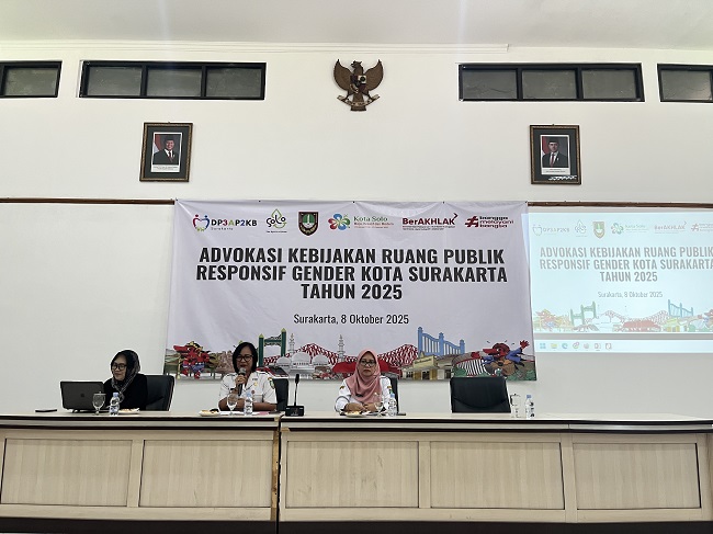 Advokasi Kebijakan Ruang Publik Responsif Gender Kota Surakarta Tahun 2025