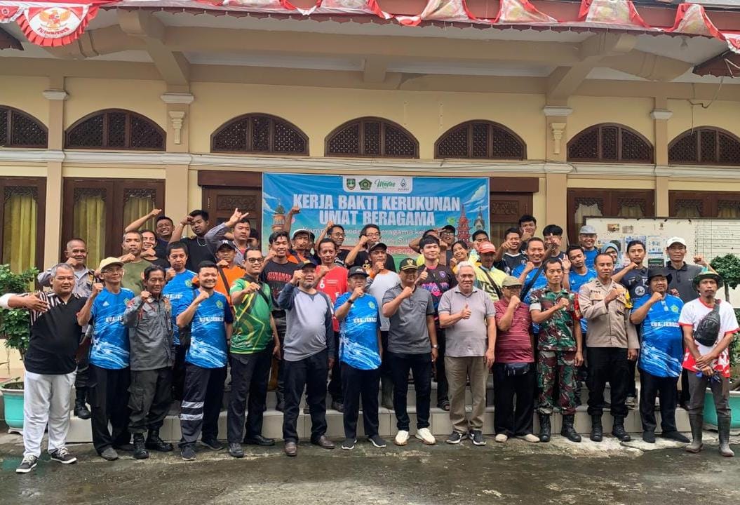 Kerja Bhakti Kampung Moderasi Beragama, Wujudkan Kerukunan di Tengah Keberagaman