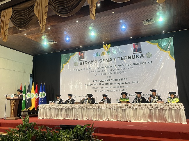 Dukung Penguatan Akademik, Kankemenag Kota Surakarta Hadiri Wisuda Dan Soroti Urgensi “Hak Untuk Didengar” Dalam Keluarga