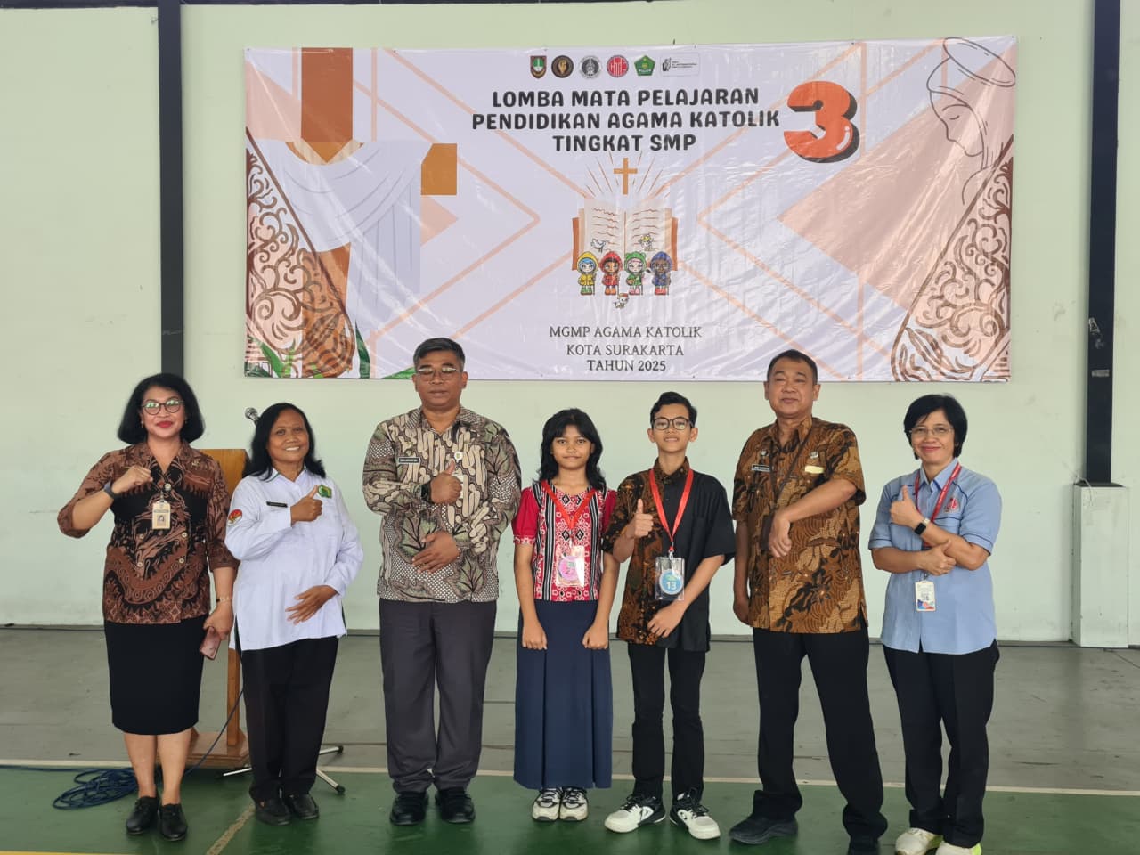 MAPKAT SMP se-Kota Surakarta 2025 Digelar di SMK Kolese St. Mikael, Tanamkan Semangat Berkompetisi Sehat bagi Siswa Katolik