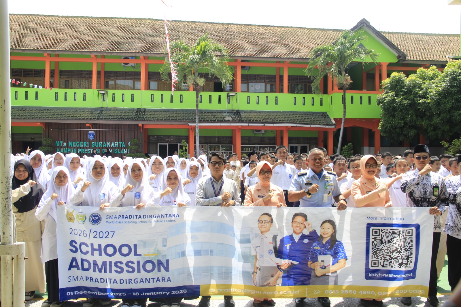 Prestasi dan Inspirasi Ganda di MTsN 1 Surakarta: Dari Apresiasi Guru Penuh Makna hingga Motivasi Kolonel Yogie Azhar dan SMA Pradita Dirgantara