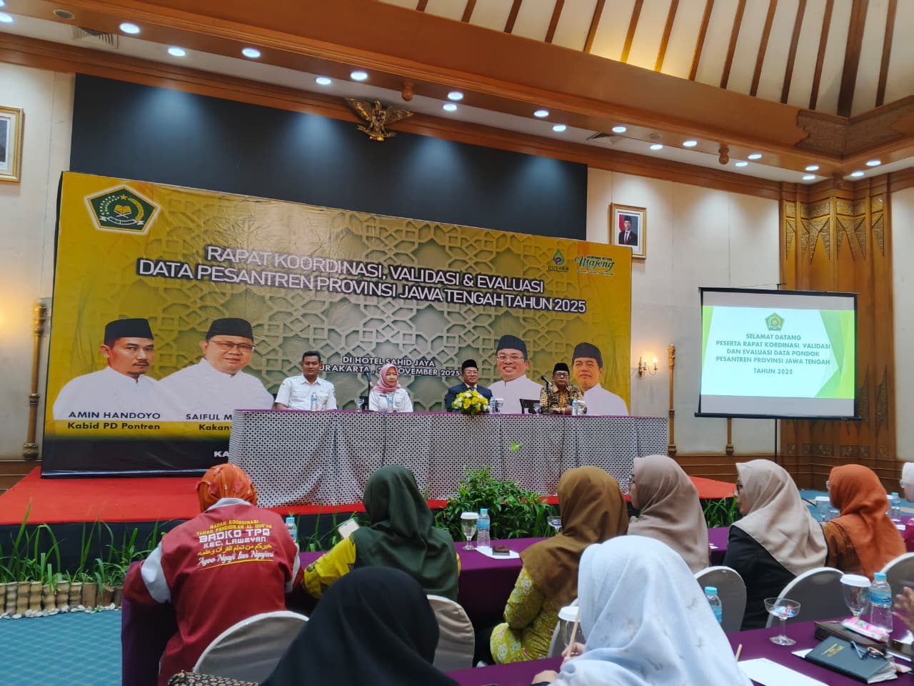 Rakor dan Validasi Data Pesantren: Kemenag Surakarta Dorong Pesantren Ramah Anak dan Tertib Administrasi