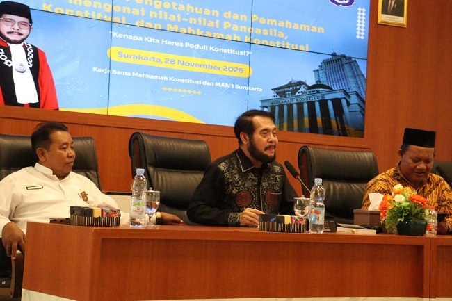 MK Goes to School Hadir di MAN 1 Surakarta, Tingkatkan Literasi Konstitusi Pelajar