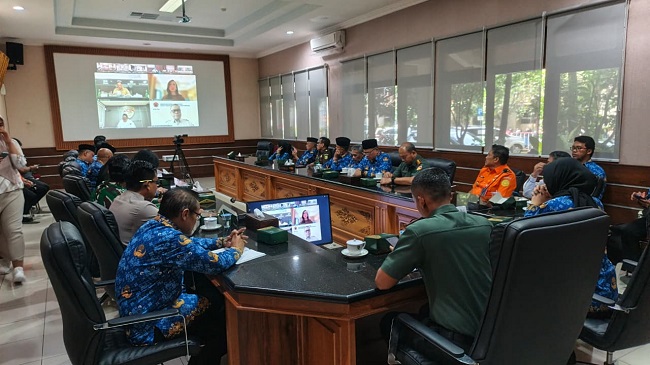 Antisipasi Bencana Dan Lonjakan Mobilitas, FORKOMPINDA Kota Surakarta Koordinasikan Kesiapan Jelang Nataru