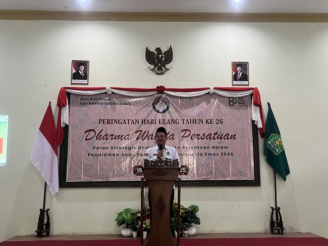 Pesan Kankemenag Kota Surakarta pada HUT DWP: Sukseskan Pembangunan Nasional dengan Keseimbangan Material-Spiritual