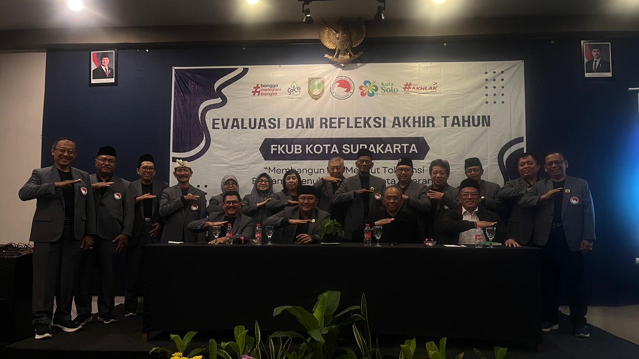 FKUB Surakarta Gelar Refleksi Akhir Tahun, Kemenag Tekankan Penguatan Moderasi Beragama