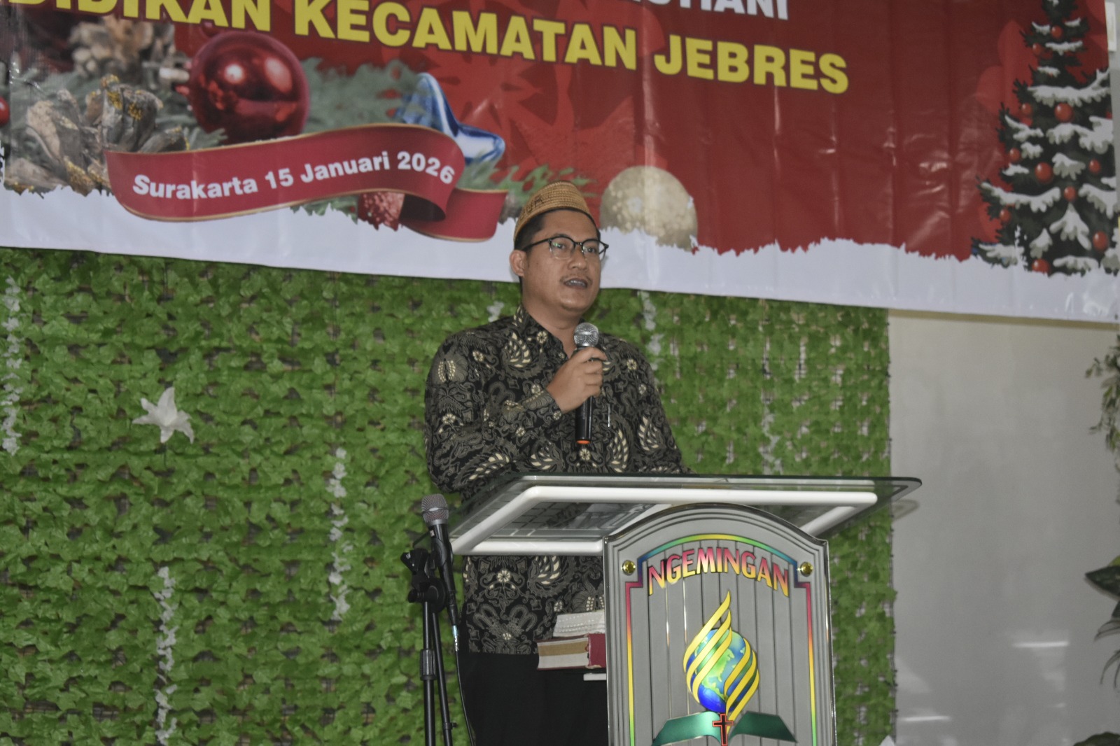 Natal Bersama PKBK, Kemenag Surakarta Ajak Perkuat Kasih, Persaudaraan, dan Harmoni Sosial