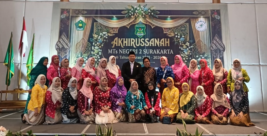 Ketika Orang Tua dan Madrasah Bergandengan Tangan, Akhirussanah MTsN 2 Surakarta Menjadi Kenangan Tak Terlupakan