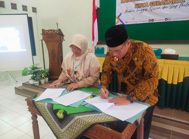 Sinergi Zakat Produktif, Laweyan Dan Jebres Dipilih Jadi Pilot Project Pemberdayaan Ekonomi Umat Berbasis KUA
