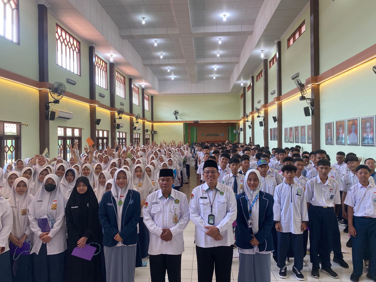 431 Murid Baru MAN 2 Surakarta Ikuti MATAMUDA, Kemenag Surakarta Tekankan Pembentukan Karakter