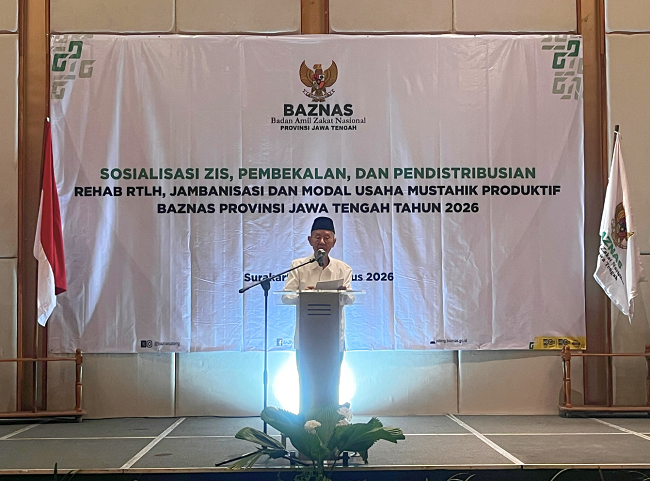 Salurkan Dana 560.000.000, BAZNAS Jateng Tegaskan Tidak Boleh Ada Potongan Sedikitpun