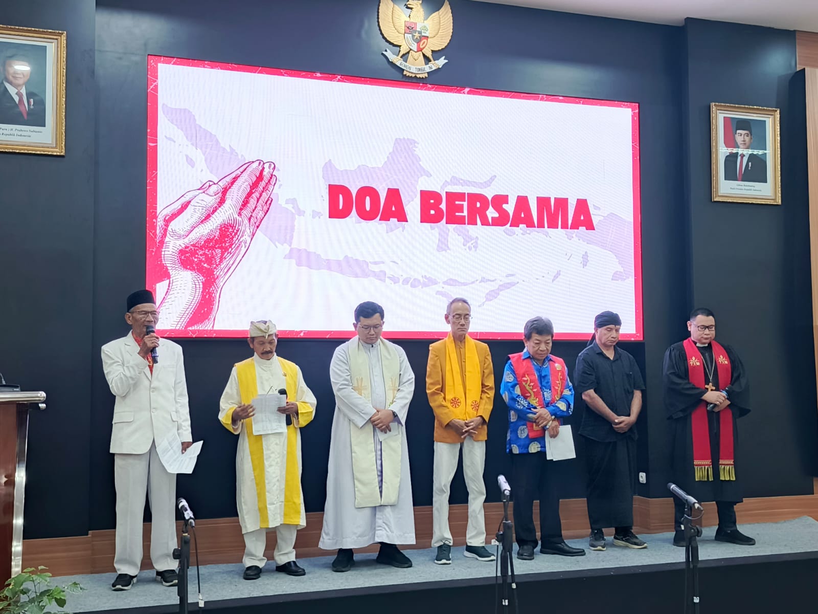 Kemenag Surakarta Ajak Jadikan Kota Solo Laboratorium Kerukunan dalam momen Doa Bersama Lintas Agama