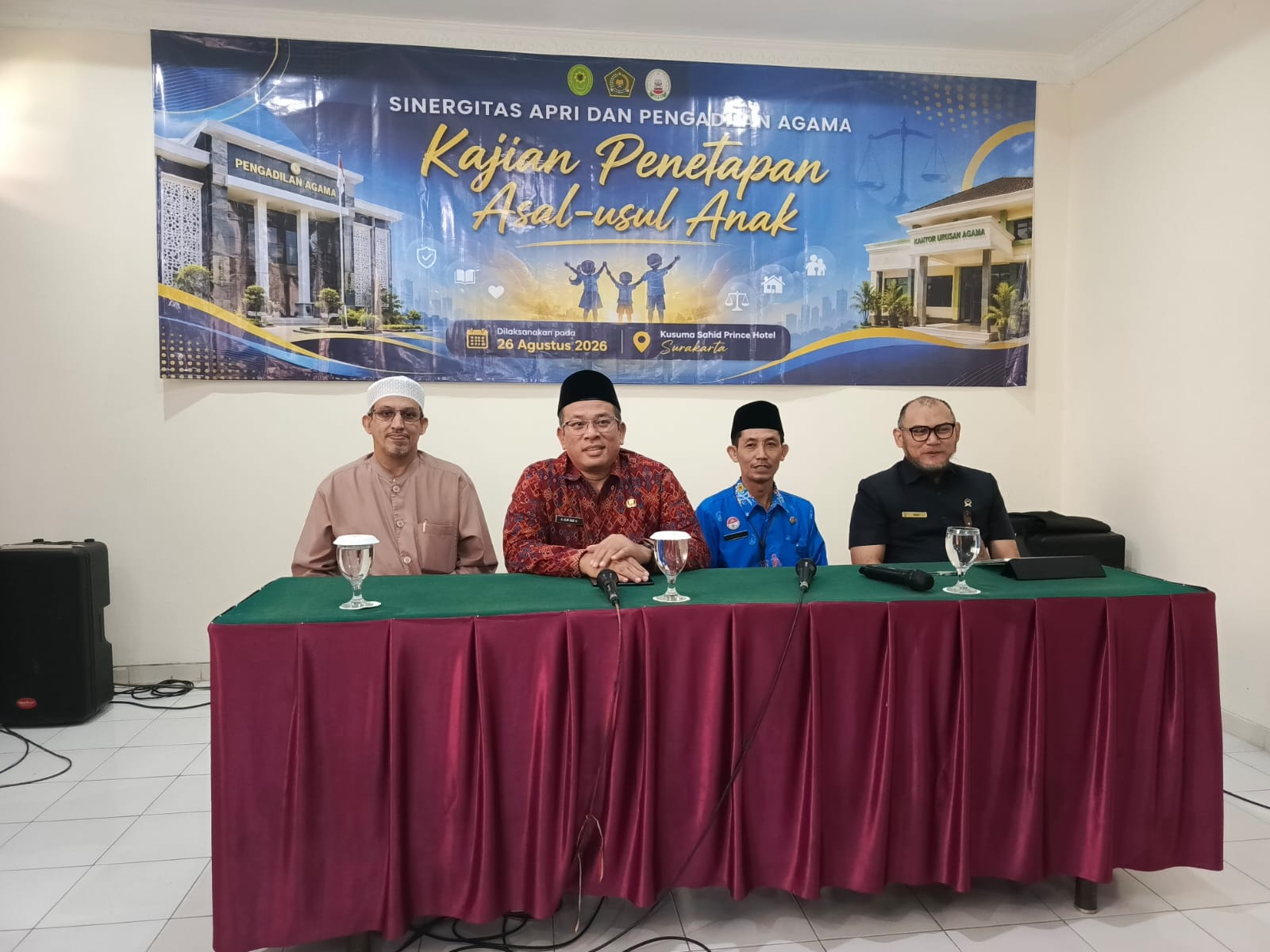 Buka Kajian APRI Surakarta, Ahmad Ulin Soroti Hak Anak dan Kepastian Hukum Pernikahan