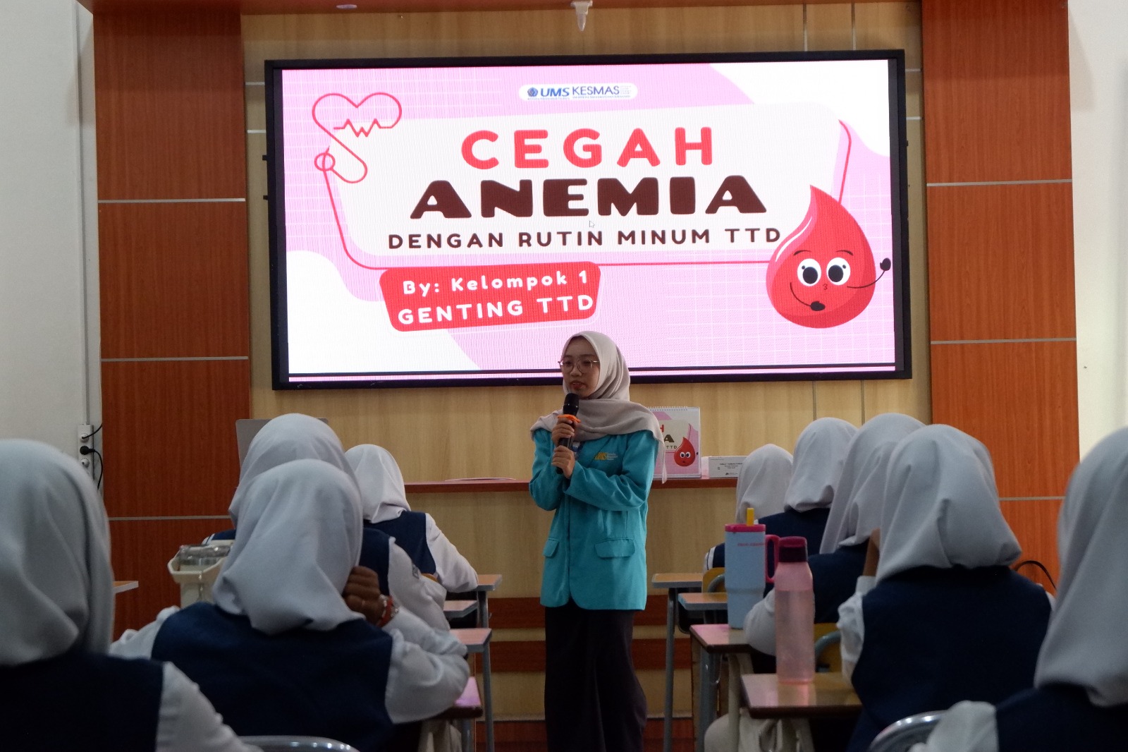 Generasi Bebas Anemia: Siswi MTsN Surakarta 1 Siap Jadi Agen Kesehatan Remaja