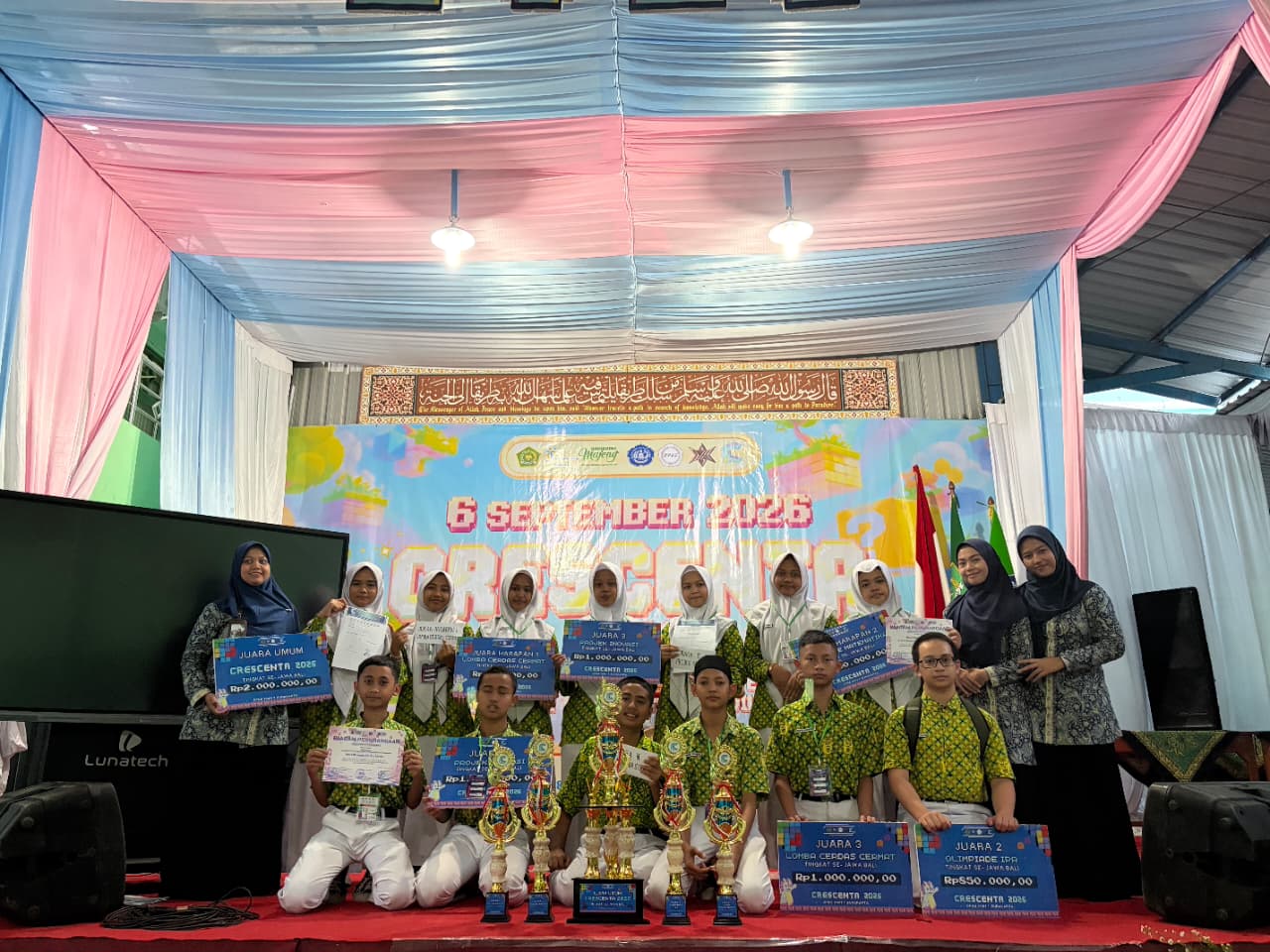 Prestasi Gemilang, MTs Negeri Surakarta 1 Sabet Gelar Juara Umum CRESCENTA 2026