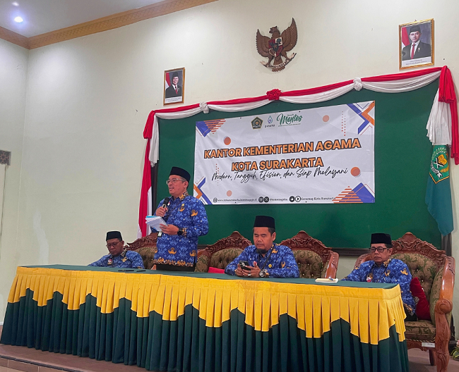 Rembug Mentes Oktober, Kankemenag Kota Surakarta Matangkan Pelaporan Kinerja Triwulan 3, Soroti Pembinaan Tilawah Serta Ulas Rotasi Pegawai