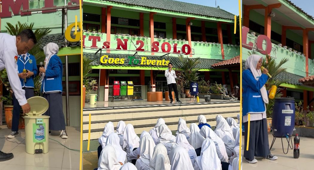 MTs Negeri 2 Surakarta Dorong Budaya Minim Plastik melalui Pemilahan dan Inovasi Teknologi